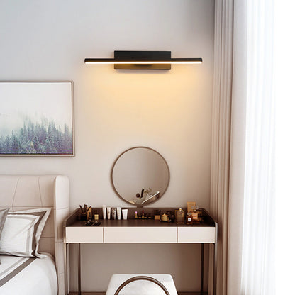 Edge Modern Snurrbar Vägglampa Svart/Vit Sovrum Metall Silikon
