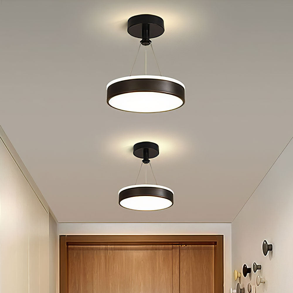 Stylish modern metal LED pendant lamps