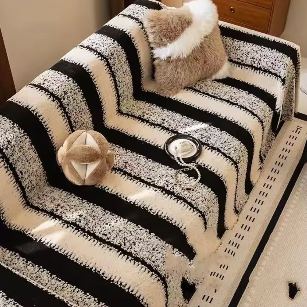 Randig Haven Sofföverdrag