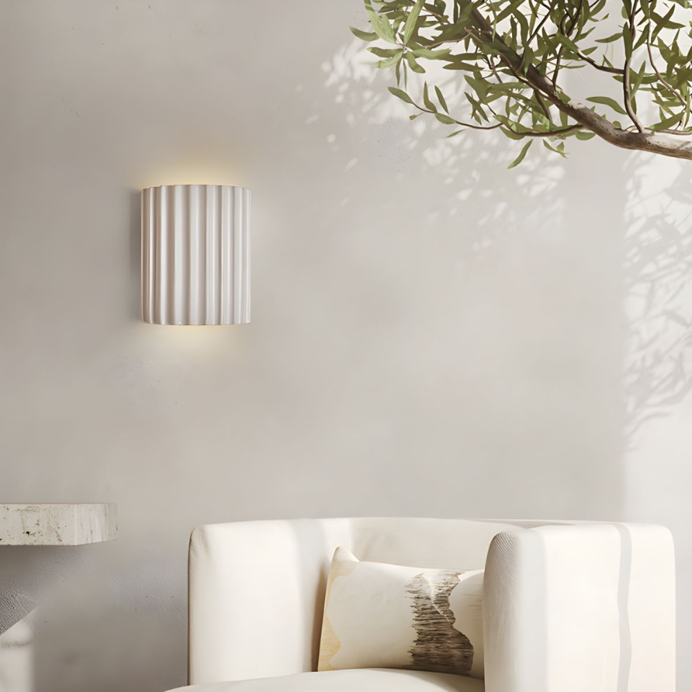 Carvallo – Vägglampa med vågig design för ett modernt interiör