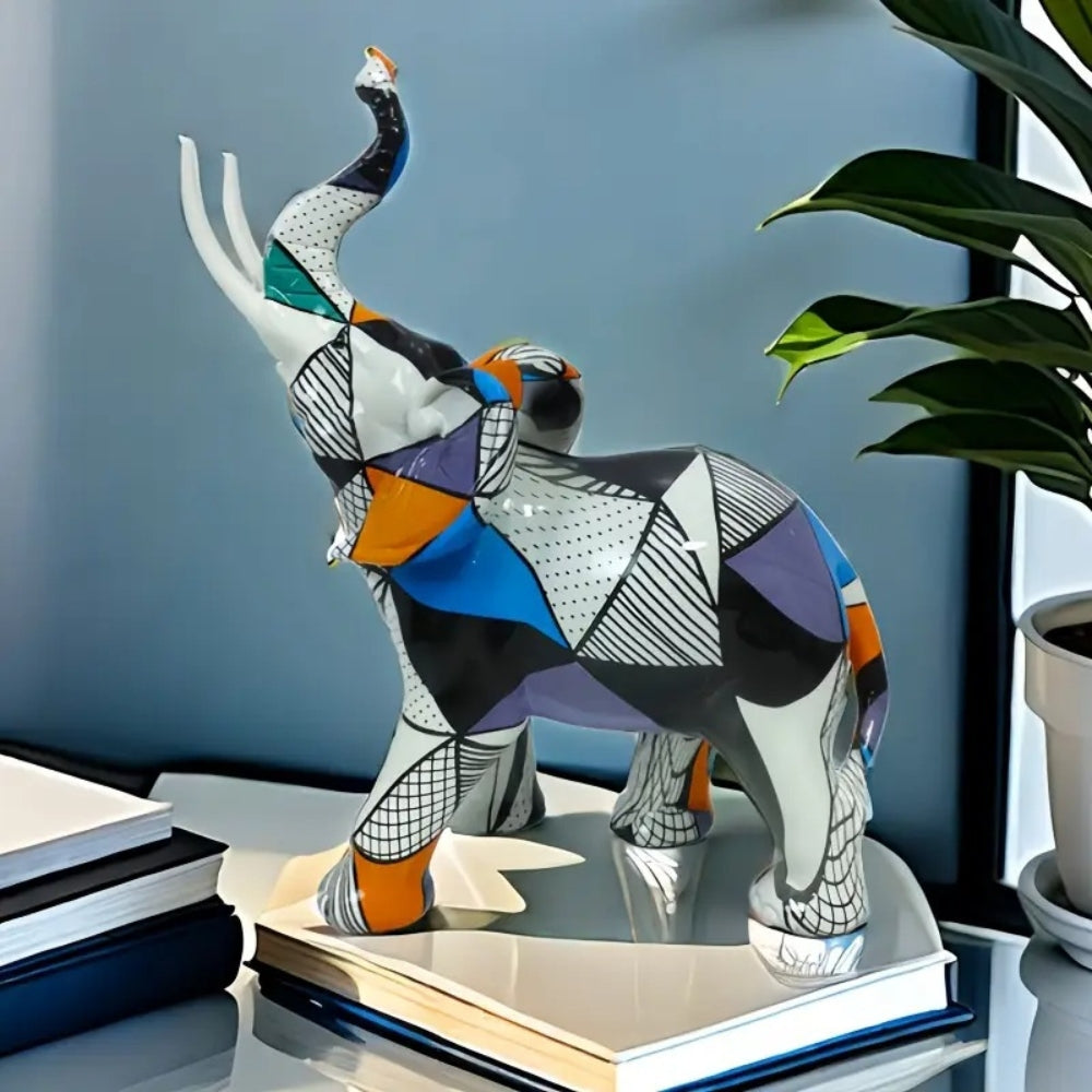 Lyxig Abstrakt Elefant Figur