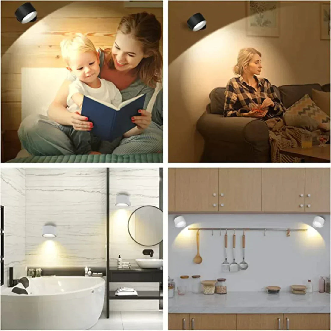 Monde | Led-belysning utan kablar och hål i din vägg!