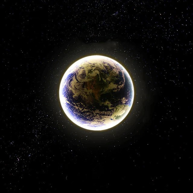 LunaGlow - Modern Månvandlamp