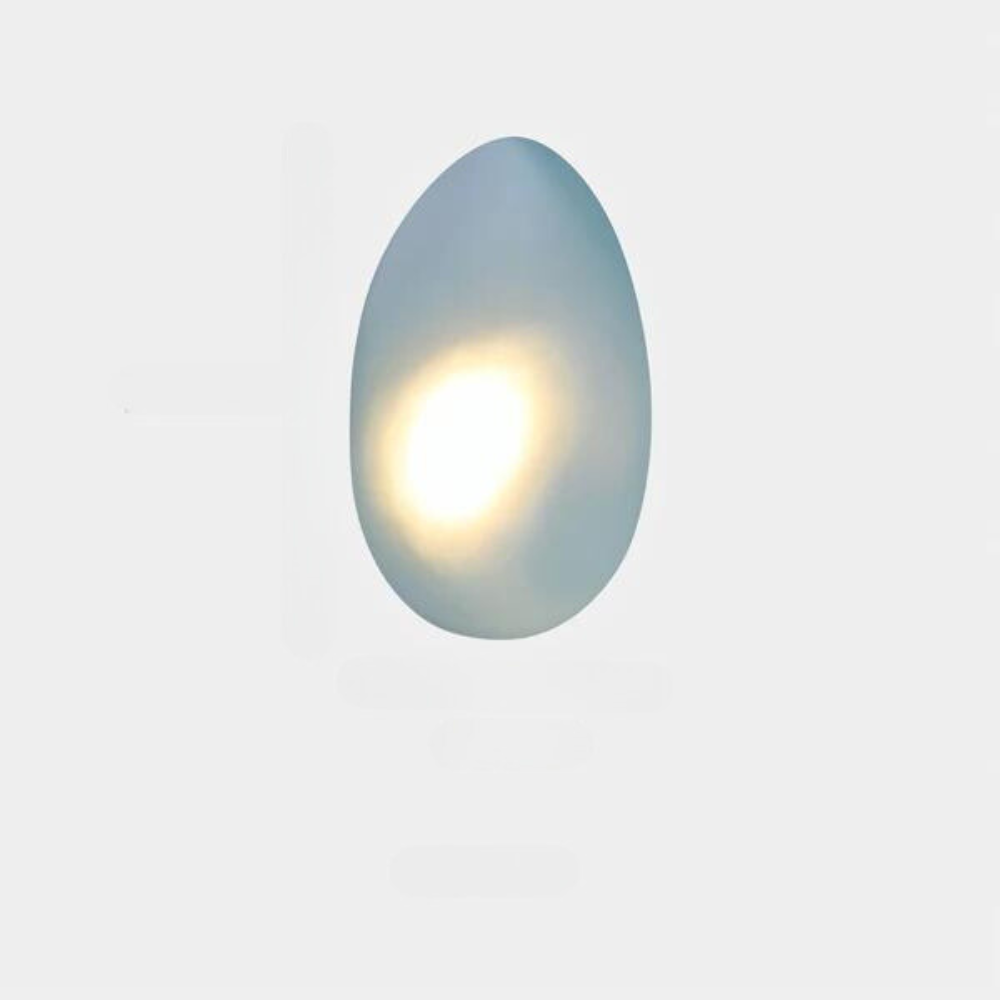 PebbleHue Vägglampa - LED Vägglampa i Glas i Nordisk Stil