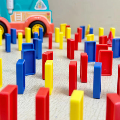 Montessori Domino Lastbil