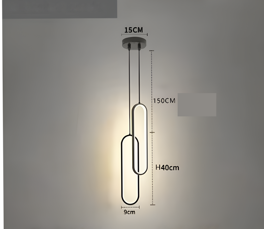 GildedGlow Light - Dekorativ LED-Hänglampa