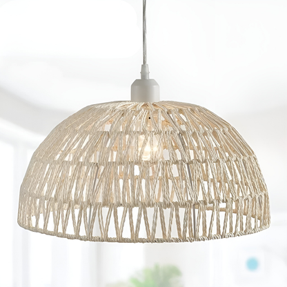 NatureWeave Light - Japansk Rattan Pendellampa