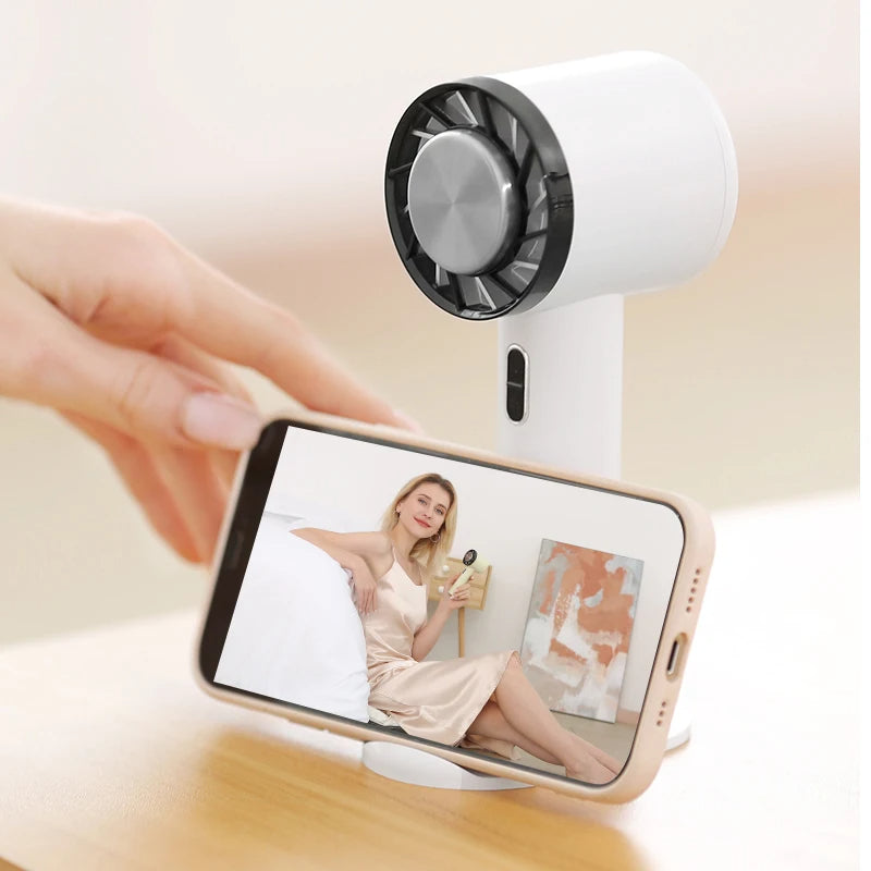 Bärbar luftkonditioneringsfläkt - Kompakt handhållen fläkt