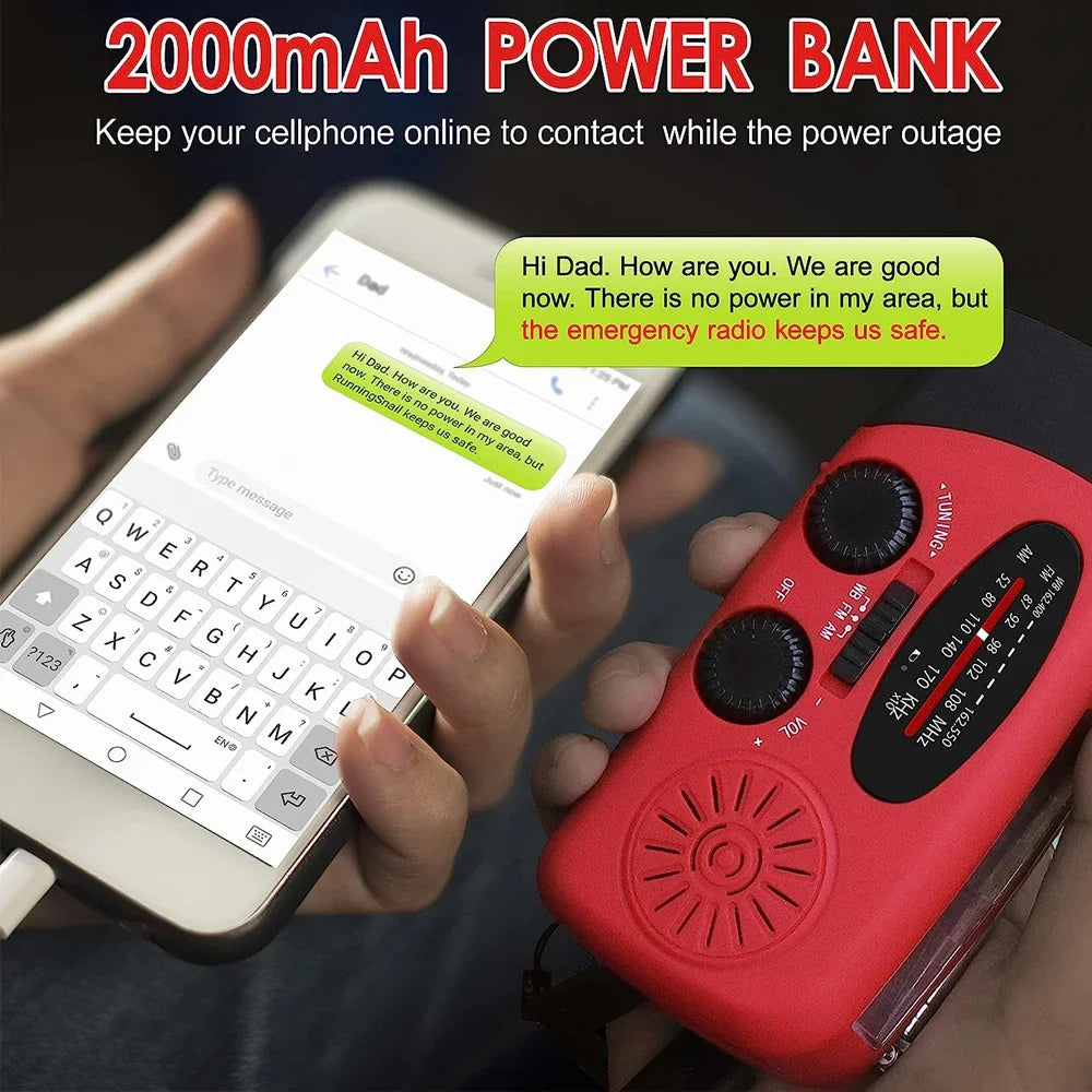 LifeSaver Multifunktionell Veva Radio