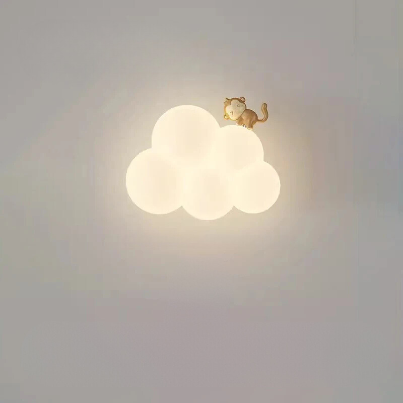 CloudLight - LED Vägglampa Barnrum Belysning