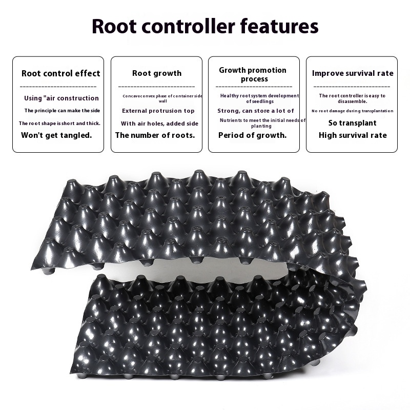 Rotkontrollapparat för växter och landskapsdesign för att främja hälsosam tillväxt