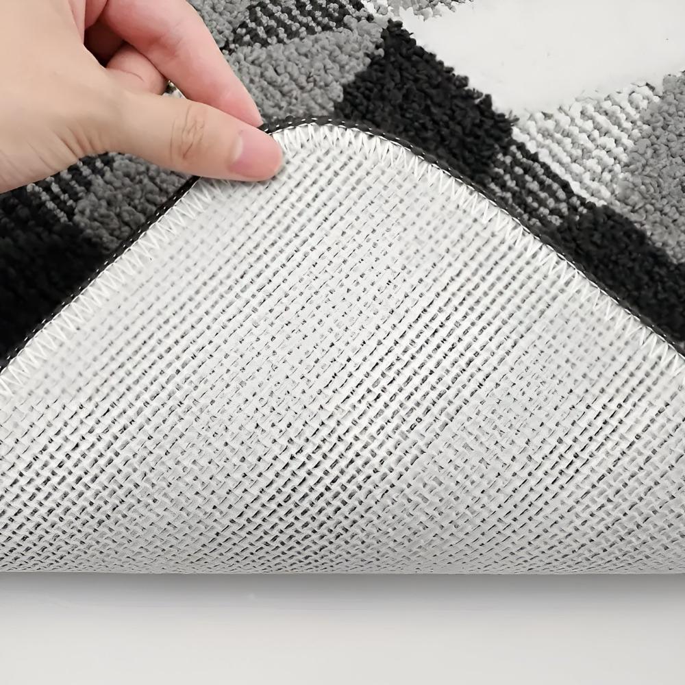 Mjuk Mikrofiber Halkfri Geometrisk Matta