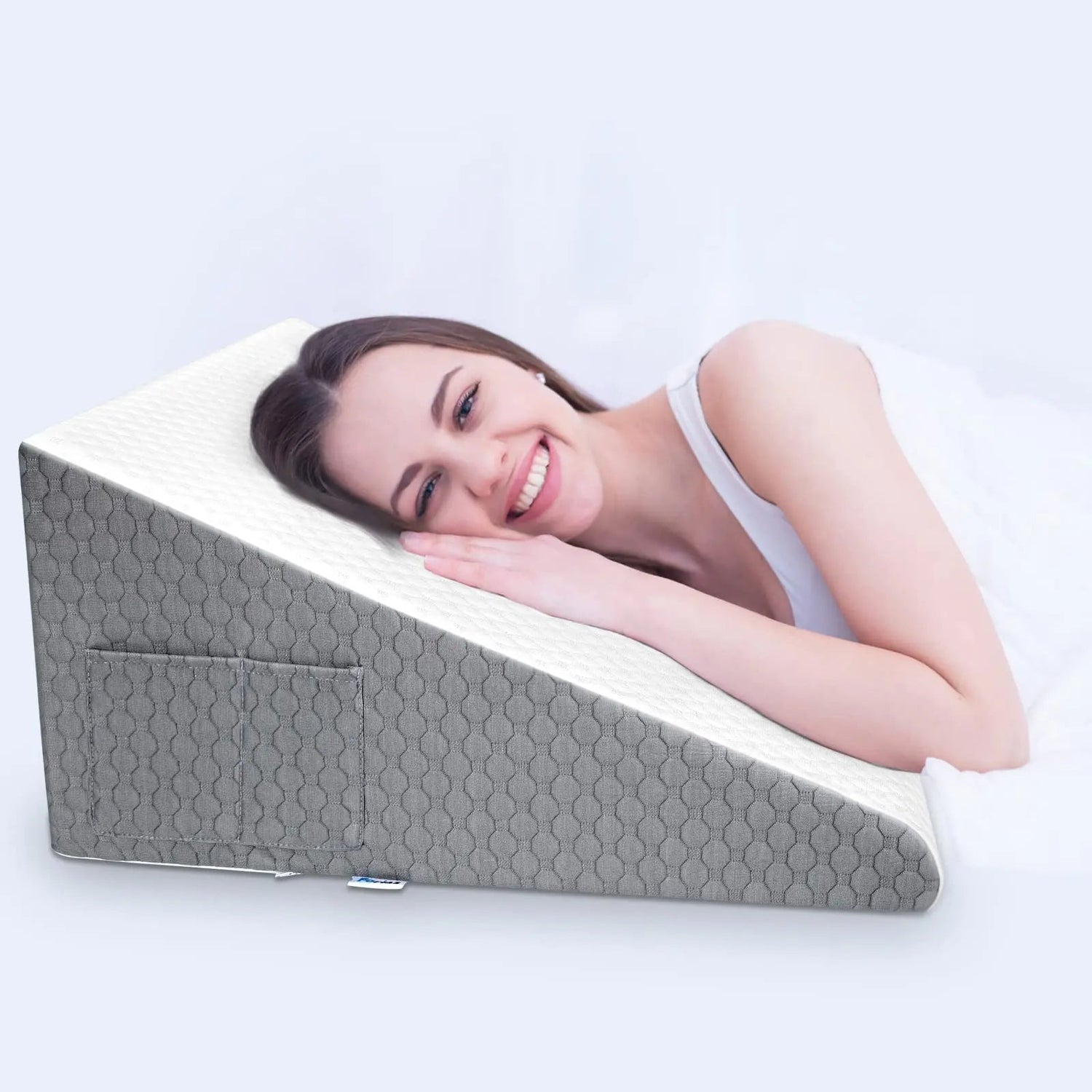 Det Premium Wedge Pillow – Höj din sömn &amp; Andas lättare