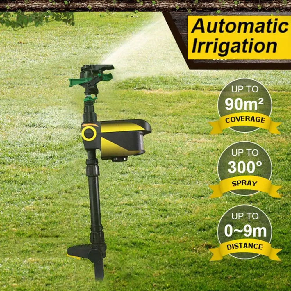 Automatisk rörelsedetektorerad djuravskräckande trädgårdssprinkler - Djur sensor utomhus gräsmatta vattensprinkler