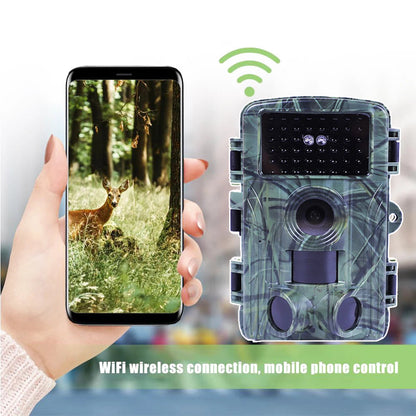 4K Ultra HD Jakt Trail Kamera med WIFI &amp; Live Nattvision Streaming