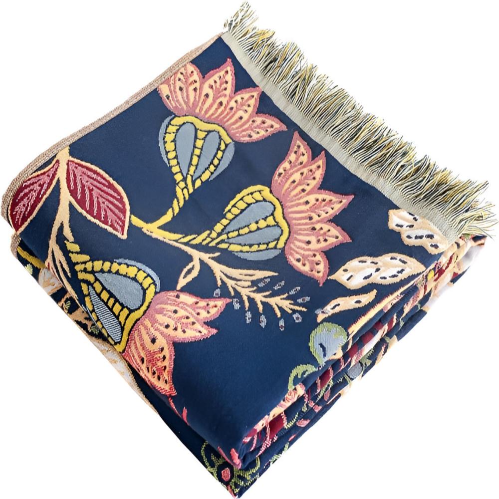 Vändbar Trädgårdsblomma Badhandduk