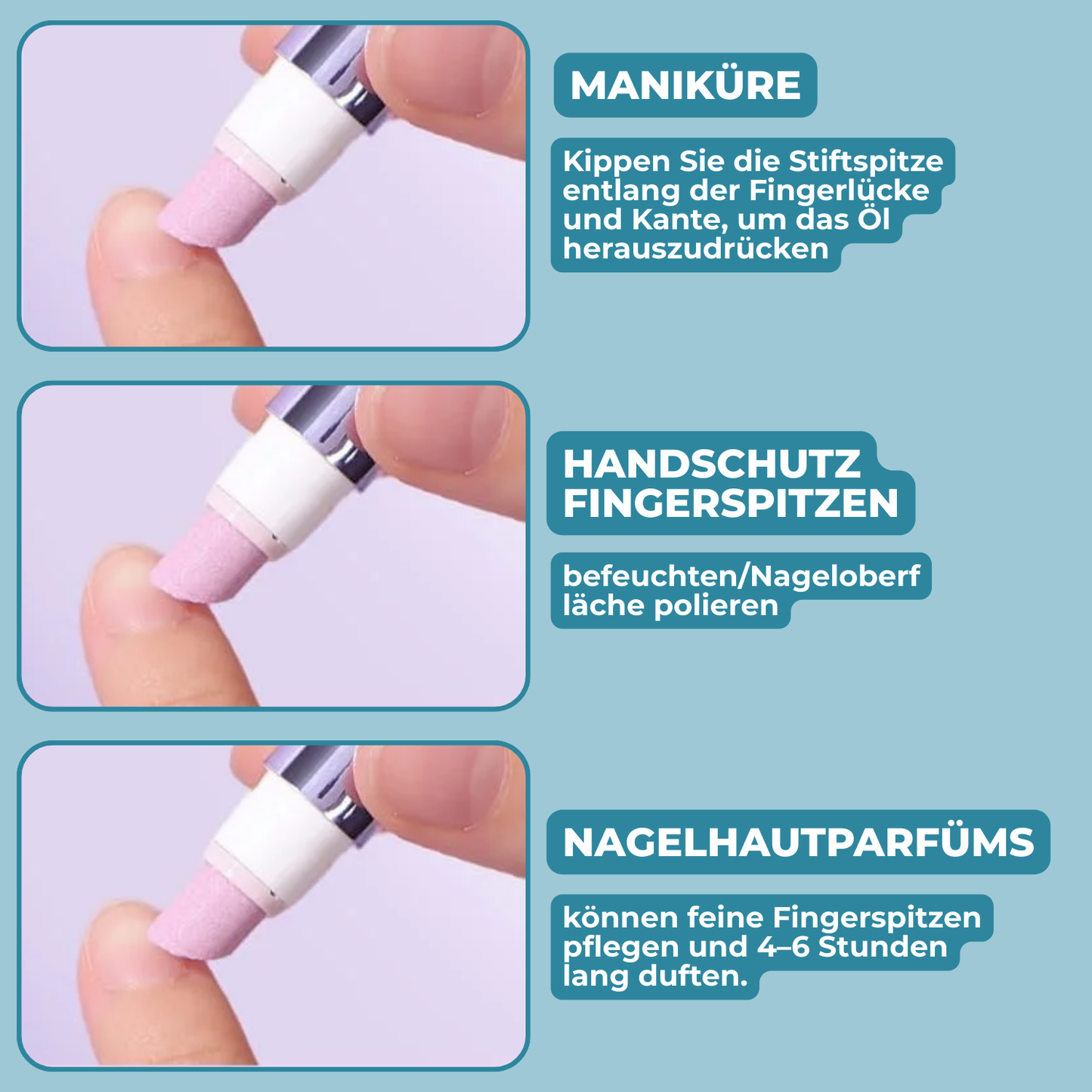 Carvallo | GlossBloom – Den 3-i-1 vårdpennan för strålande vackra naglar!