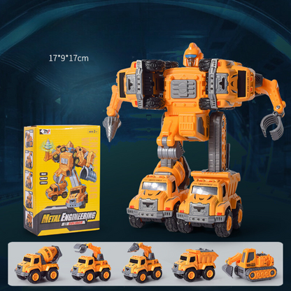 5i1 Transformer Bil Spel Set