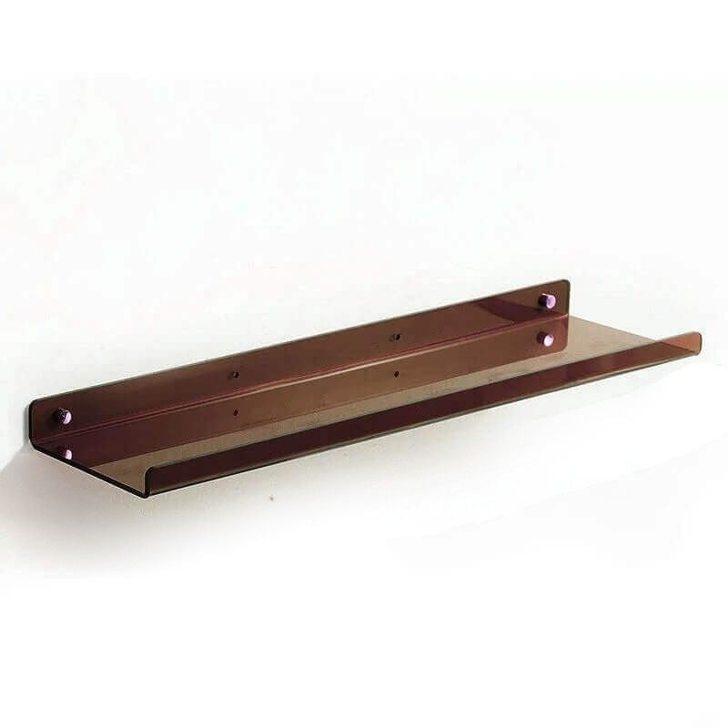 RetroCraft – Svävande utställningshylla med 80-talsinspirerad design och transparent struktur