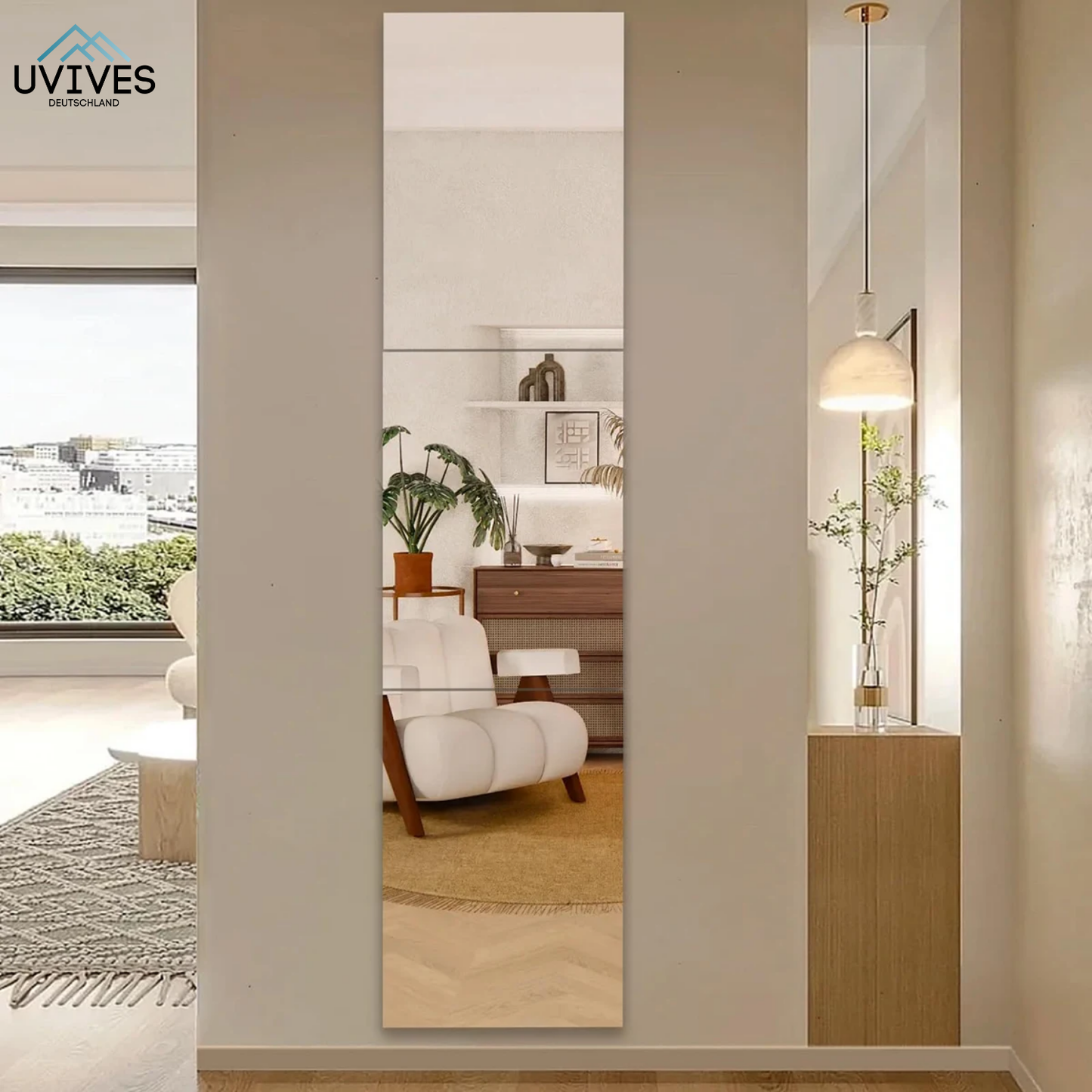 Carvallo – Säkert spegla. Enkelt klistra.