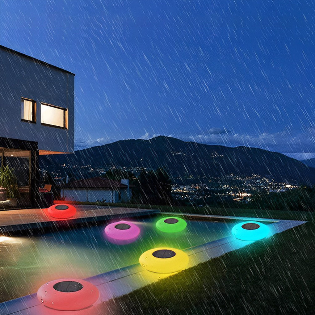 Utomhus LED Flytande Solenergi Poolbelysning