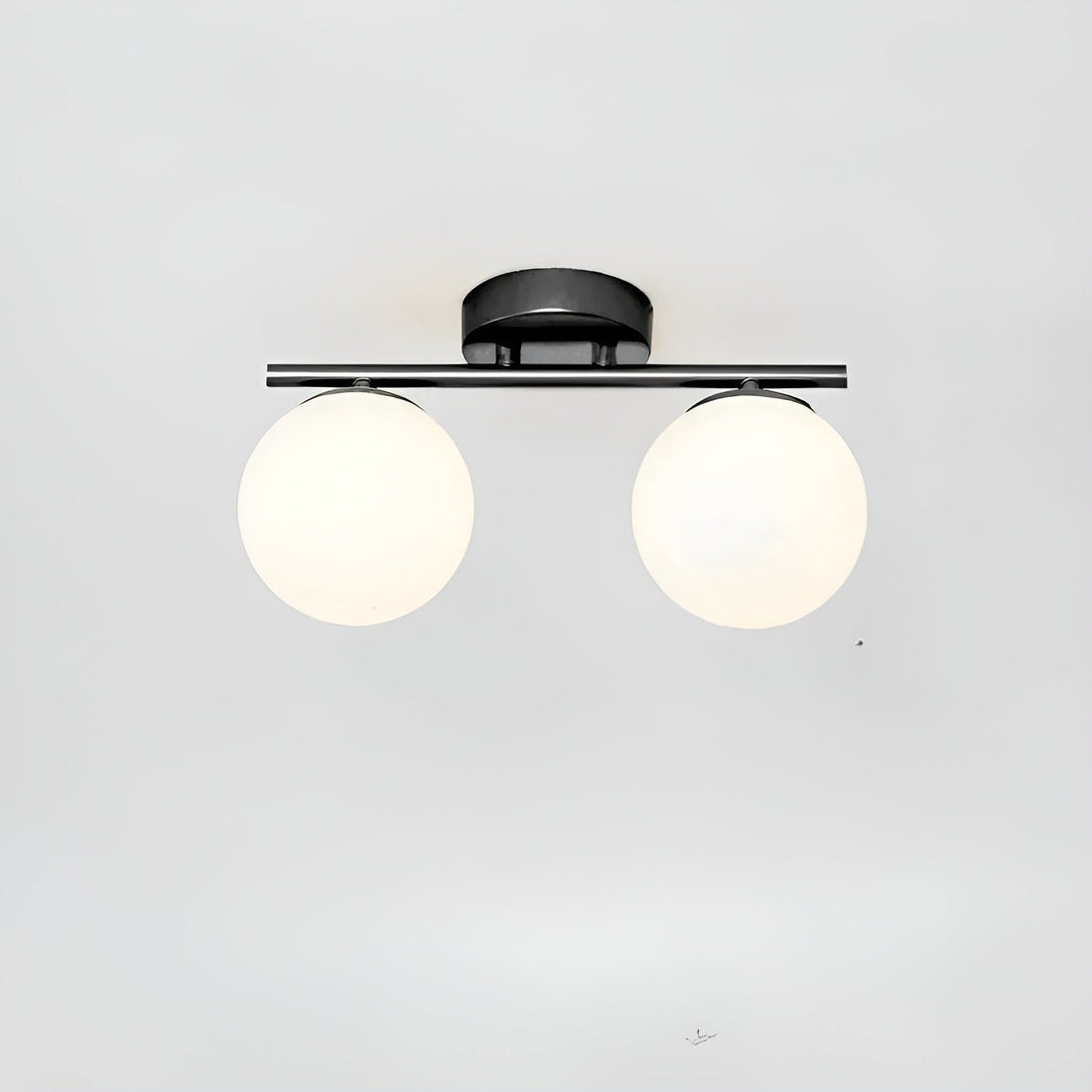 LED-taklampa i glas – Nordisk design | För vardagsrum &amp; sovrum