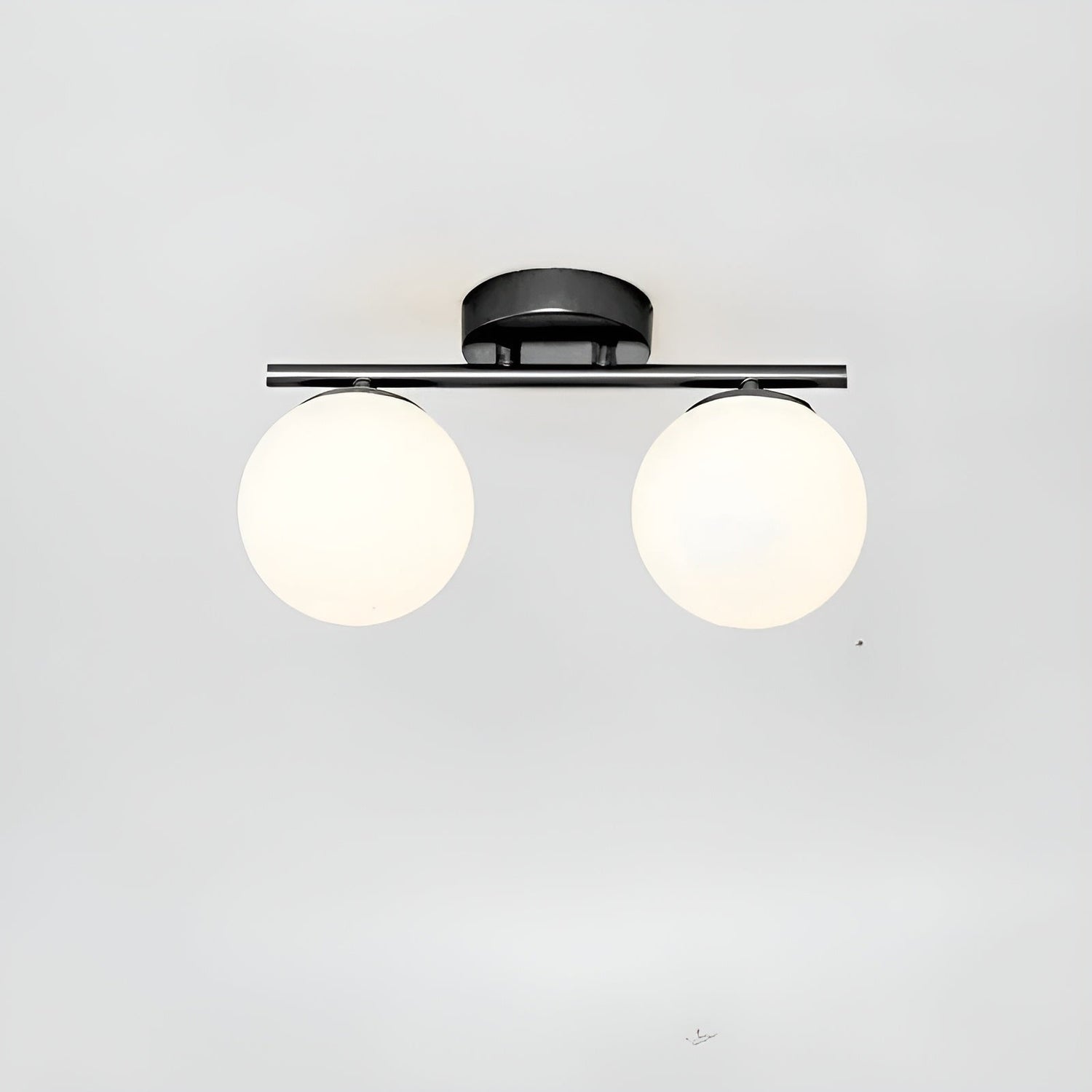 LED-taklampa i glas – Nordisk design | För vardagsrum &amp; sovrum