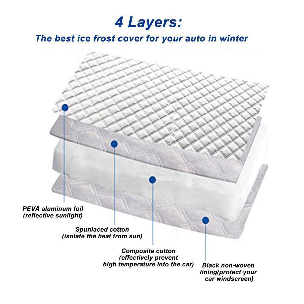 Carvallo - Magnetisk bilvindruteöverdrag
