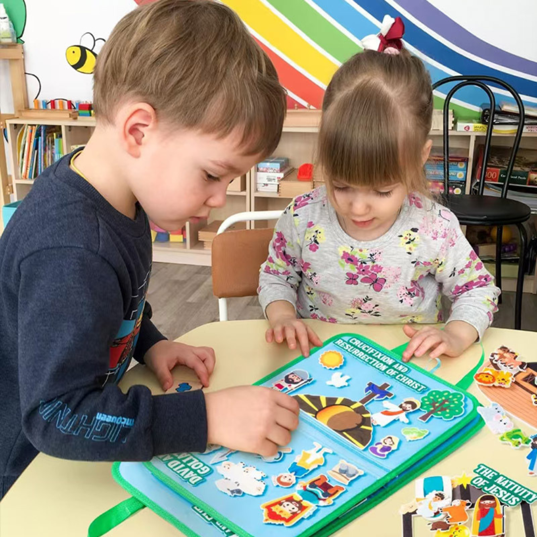 Montessori Bibelberättelser Filtsbok