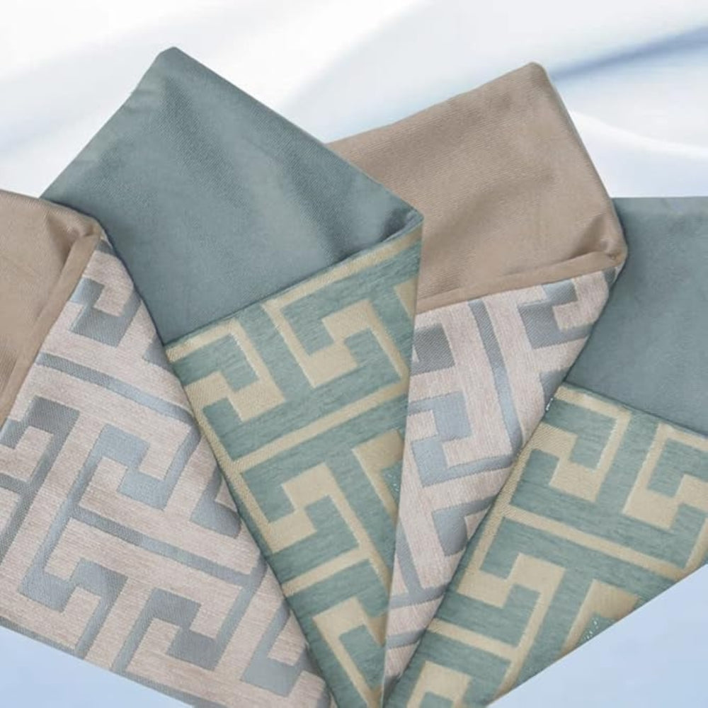 Tidlös Labyrint Mönster Kuddeöverdrag