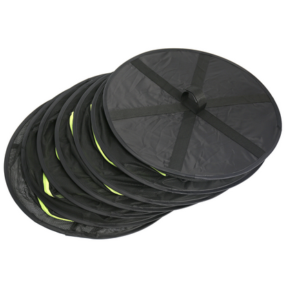 Fällbar torkställning för frukt, grönsaker och örter – Flerlagers nätställ för snabb torkningsprocess