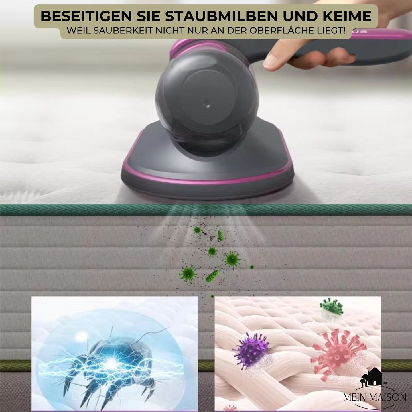 Carvallo - Dammsugare för avlägsnande av hushållsmidd