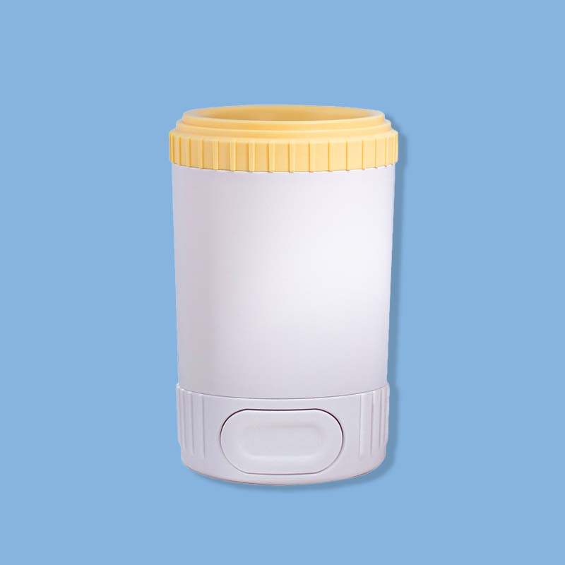 Pet Grooming Silikon Portabel Tass Rengörare