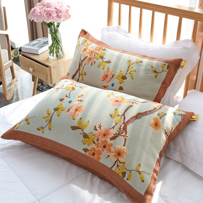 Eleganta Bomull Kuddöverdrag – Traditionell Arv Utseende