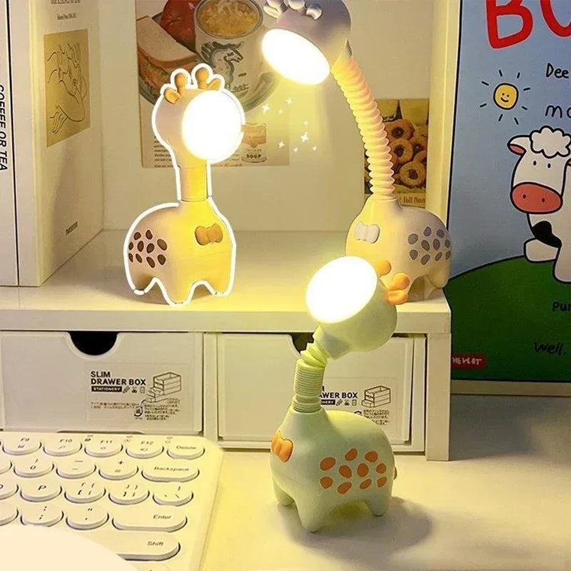 Söt Giraff Nattlampa