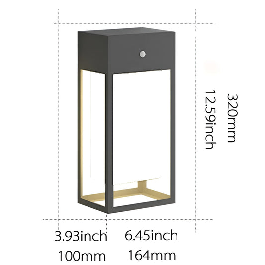 GlowSculpt Light - Vattentät solutomhusbelysning