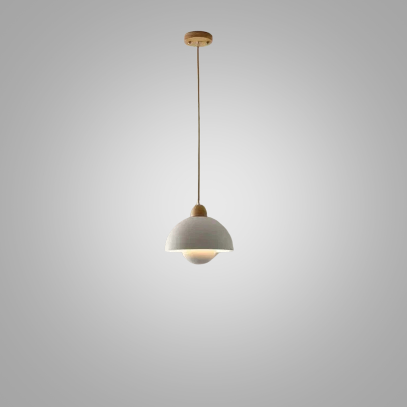 HoutBries - Modern Trä Taklampa