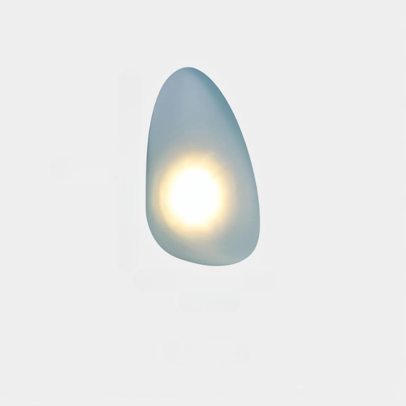 PebbleHue Vägglampa - LED Vägglampa i Glas i Nordisk Stil
