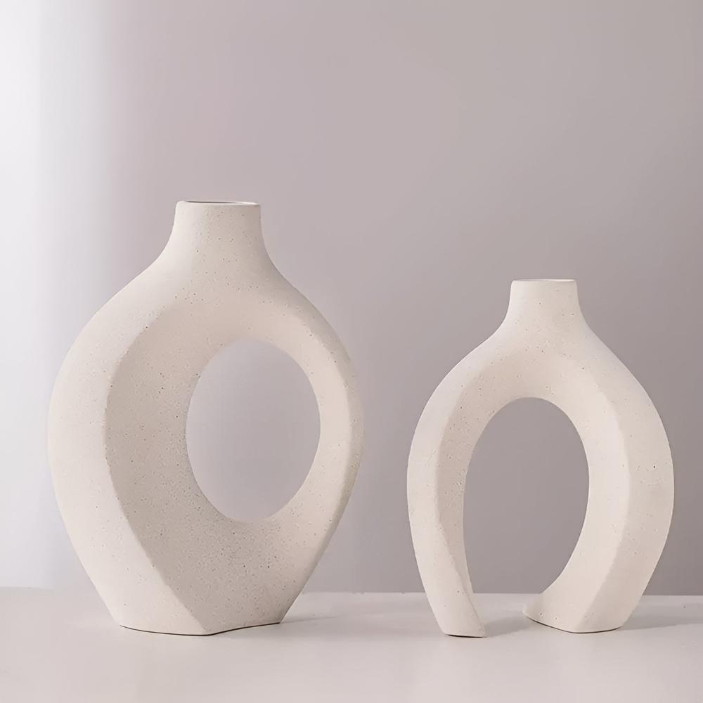 Unity Vase Duo | Modern Abstrakt Keramik