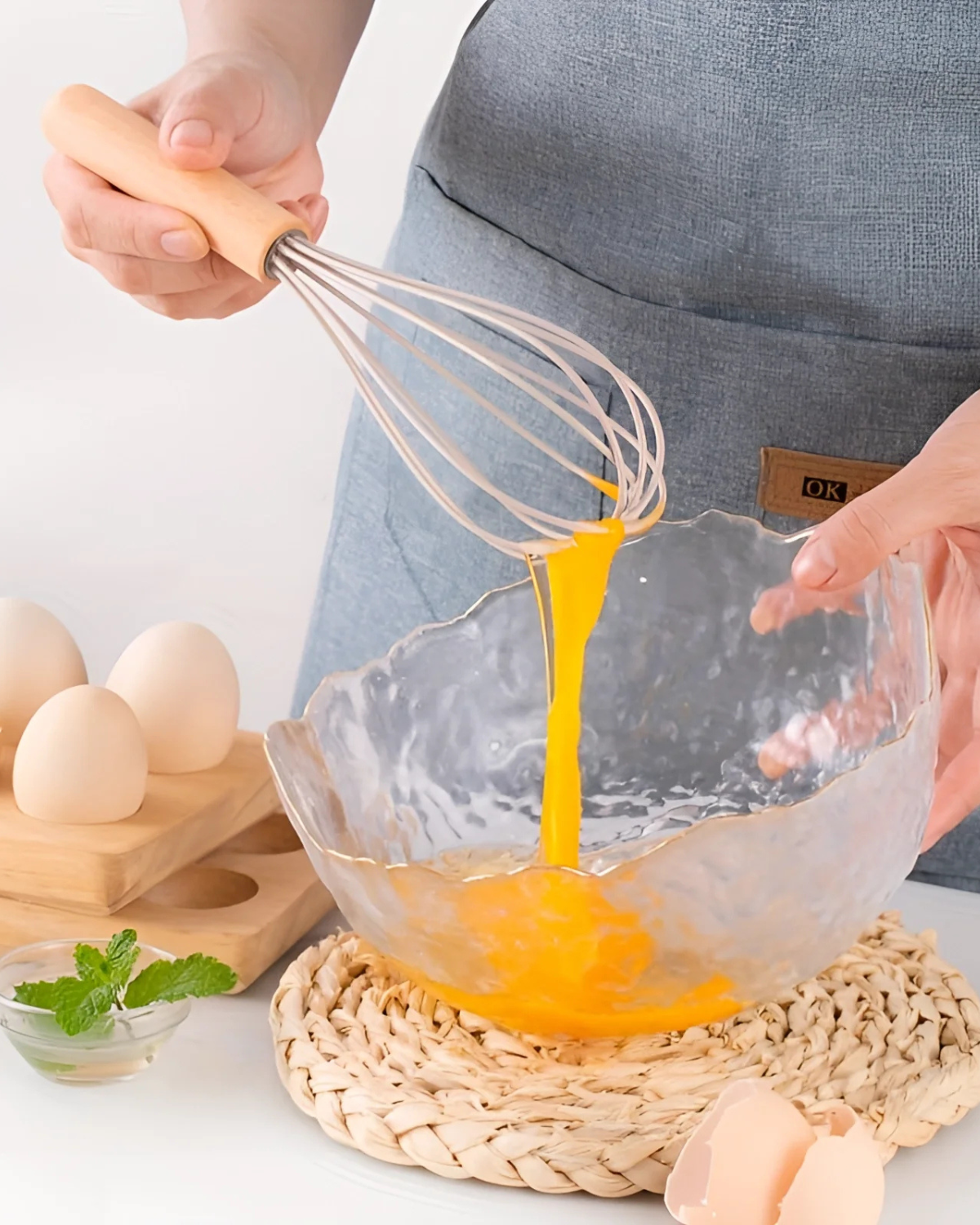 Carvallo – Miljövänligt Silikon Kökset med Bambu Handtag (12-delar)