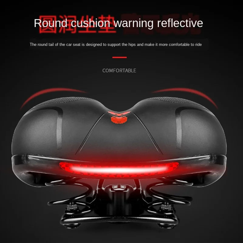 Stötabsorberande mountainbike-säte