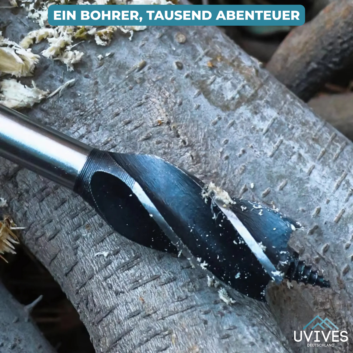 DrillMate™ - din ultimata överlevnadsborrare för utomhusbruk