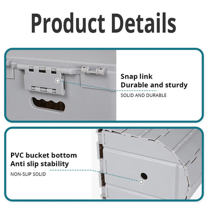 Fällbar bärbar toalett | Hållbar, platsbesparande design för camping, vandring och vägtrippar