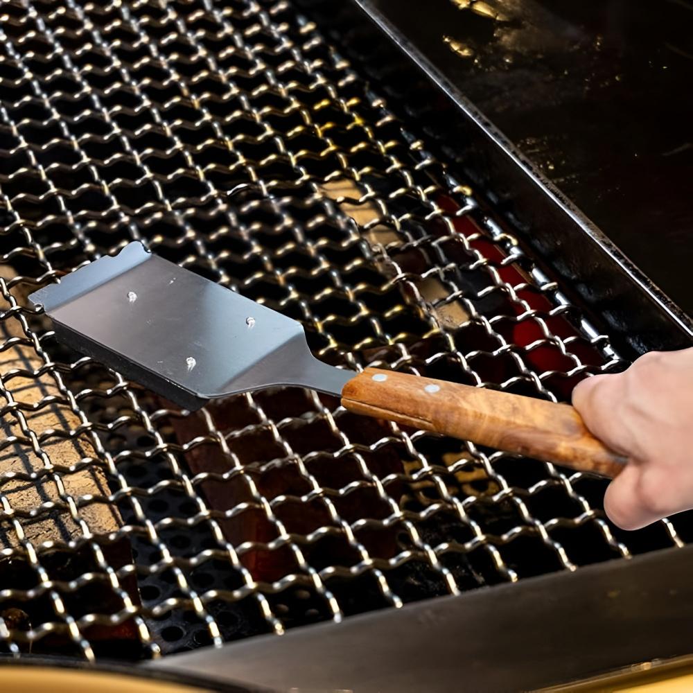 Rostfri Grillborste och Skrapa