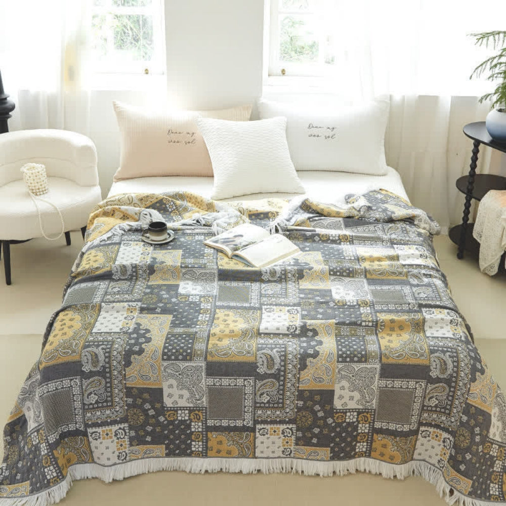 Mosaic pattern Cotton fork Felt