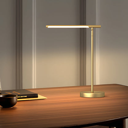 Koppar Linjär - Mässing LED Skrivbordslampa med Justerbar Riktning