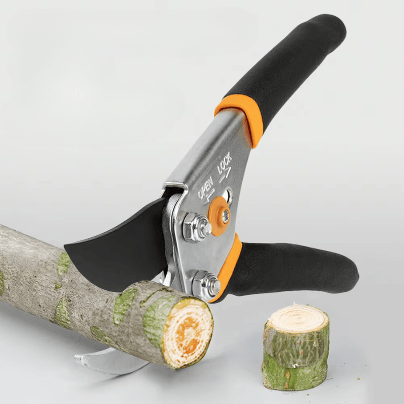 Carvallo Pro Häcksax | Rostfri kling | Ergonomisk & Rutschfest | Precision för fruktträd & buskar