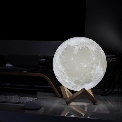 LunarGlow - Trådlampa med 3D-detalj
