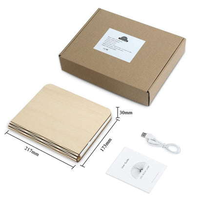 BookGlow LED Lampa - Belysning som Formar