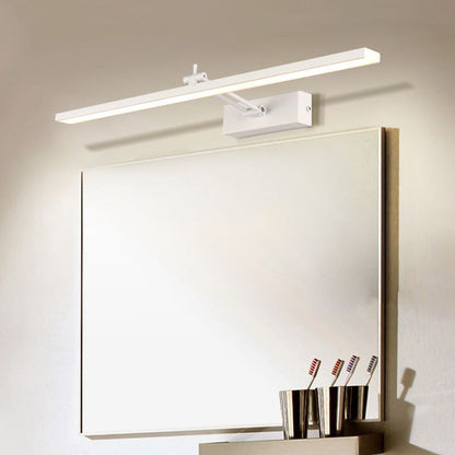 Minimalistisk Modern LED Vägglampa Vit/Svart för Badrum